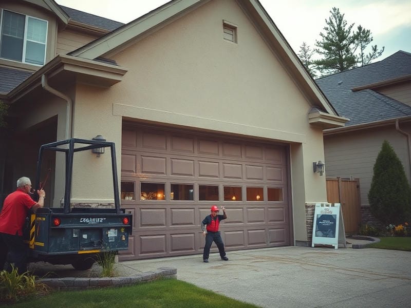 The Importance of Emergency Repair Options for Garage Doors